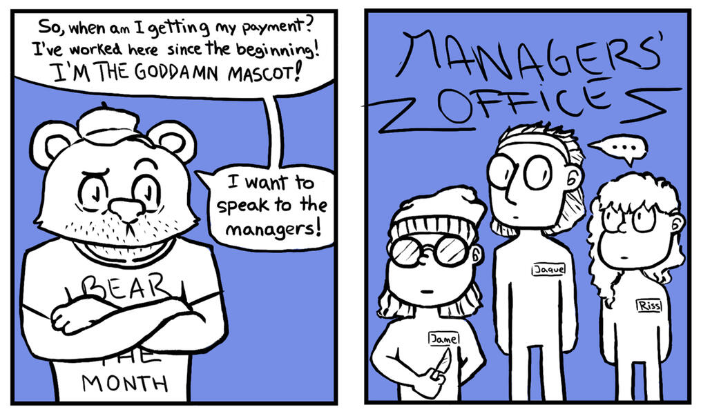 Comic featured in 'Bare Culture Magazine: Issue 1'