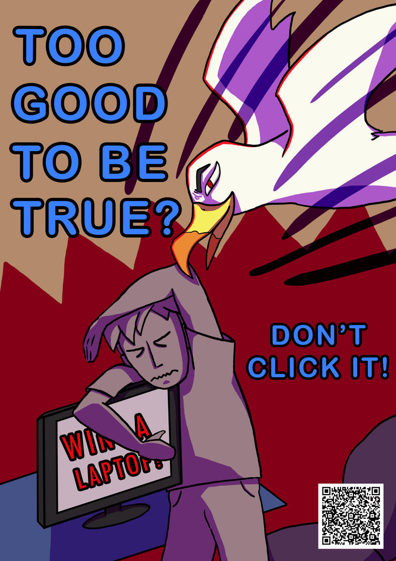 Cybersecurity Campaign Posters 2024