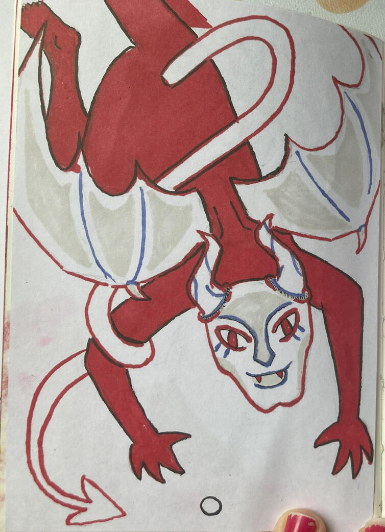 Untitled Sketch (Alcohol markers)