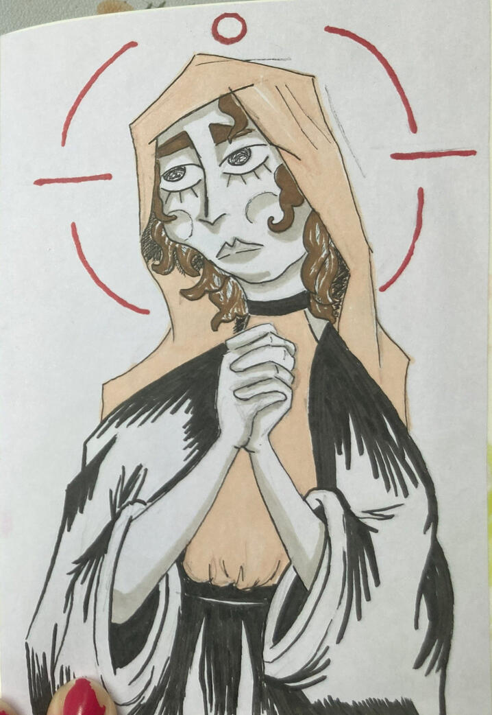 Untitled Sketch (Alcohol markers)